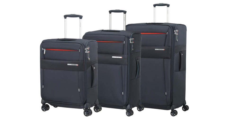 Samsonite Duopack 3 Piece Expandable Spinner Suitcase Set