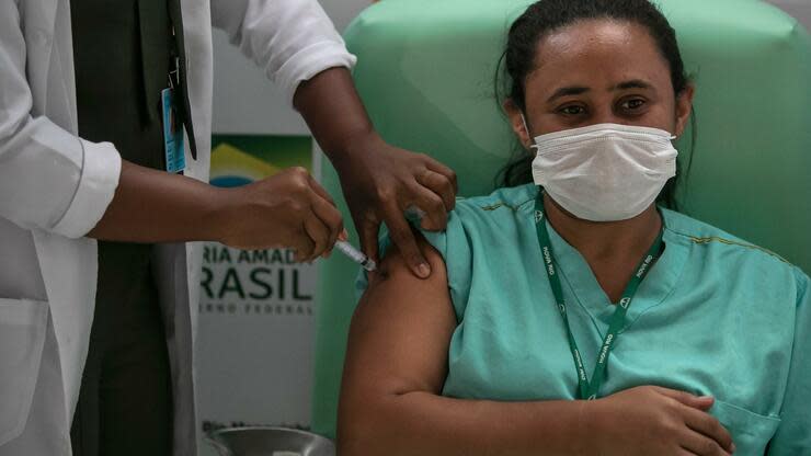 Nach schleppendem Start ist die Impfkampagne in Ländern wie Brasilien und Mexiko schnell in Gang gekommen. Foto: dpa