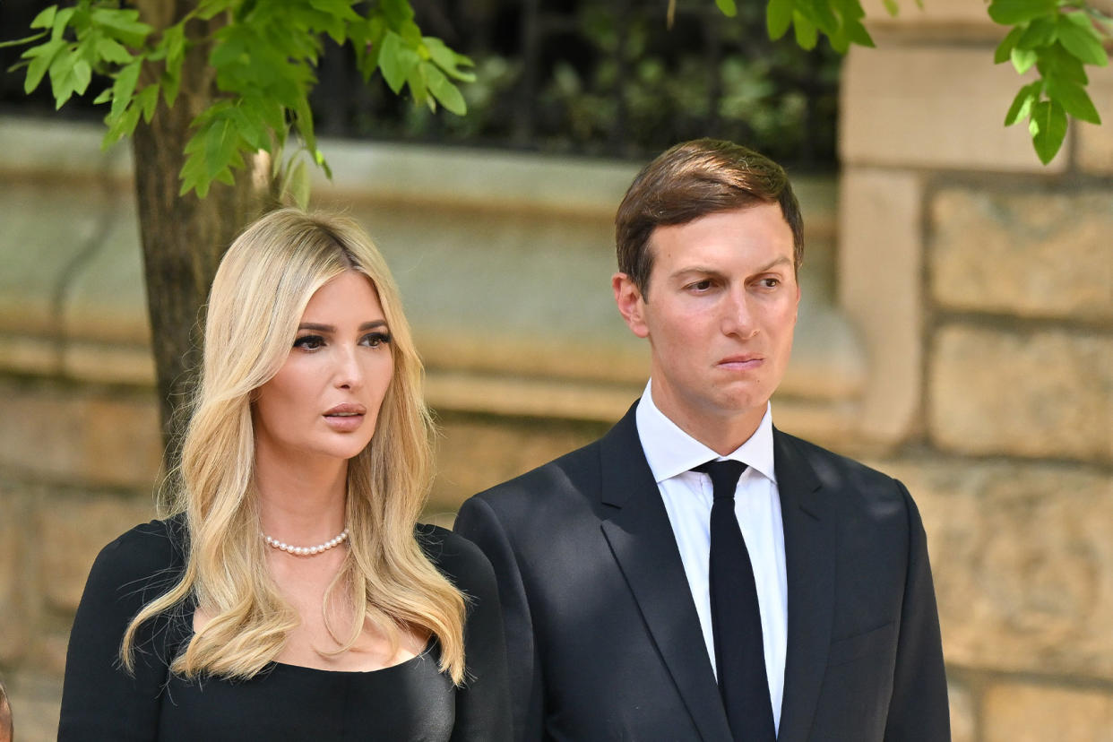 Ivanka Trump; Jared Kushner James Devaney/GC Images/Getty Images