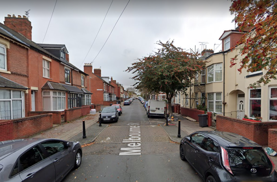 The vigil took place at the scene of the Stabbing on Melbourne Street. (Google Maps)