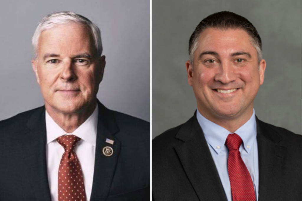 U.S. Rep. Steve Womack, Arkansas state Sen. Clint Penzo