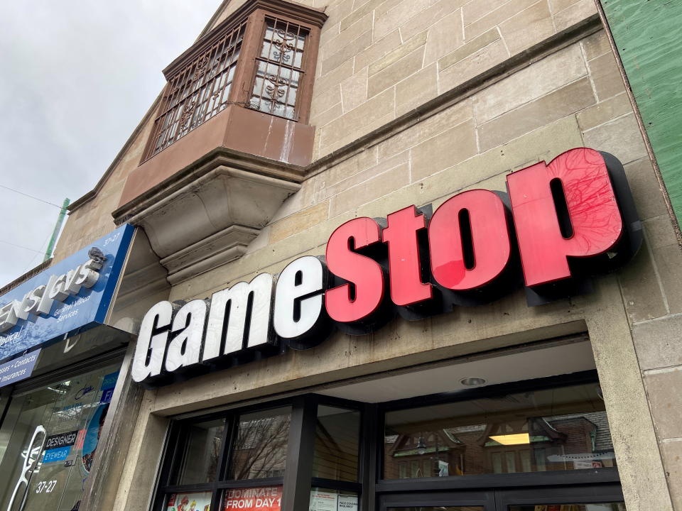 A GameStop store in the Jackson Heights neighborhood of New York City, US. Photo: Nick Zieminski/Reuters