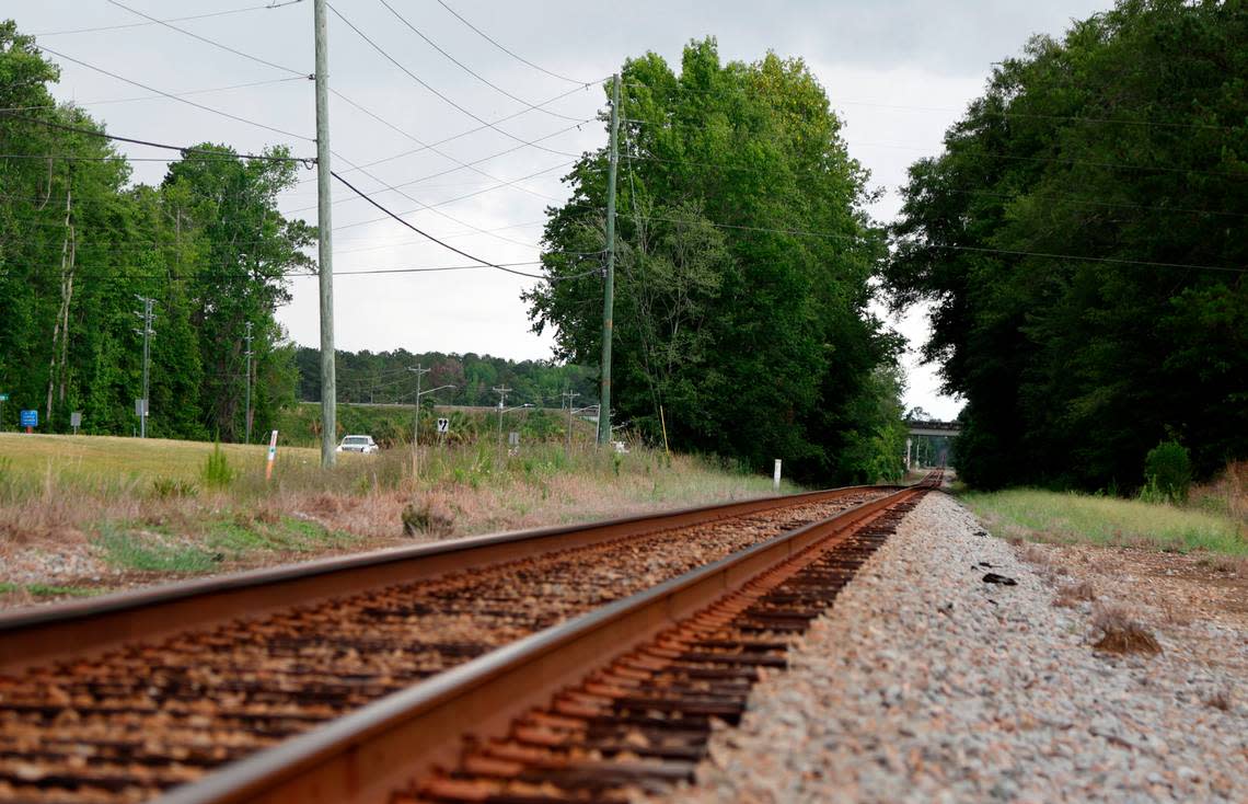 A 12-year-old girl suffered a traumatic brain injury when the vehicle she was in was struck by a train at this S.C. railroad crossing in 2004.