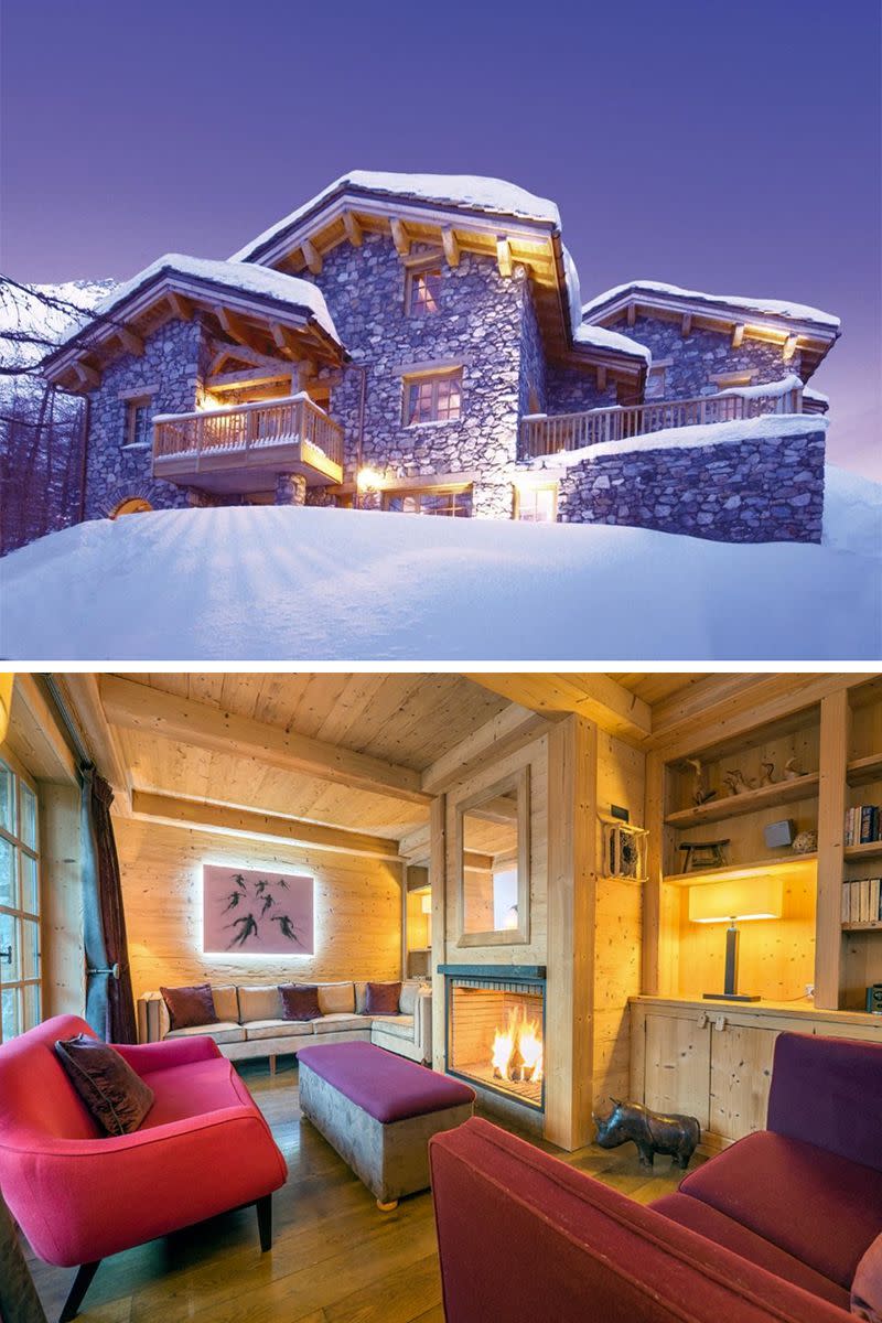 <p>VIP Ski look after this comfortable four-bed chalet - complete with basement cinema room - in Val D'isere, which means you can expect excellent service and attention to detail during your stay. Besides, the indoor/outdoor hot tub is calling your name.</p><p><strong>4 bedrooms (sleeps 8), 7 nights with catering, flights and transfers, from £749pp</strong></p><p><strong><a rel="nofollow noopener" href="https://www.vip-chalets.com/chalets/chalet-davos" target="_blank" data-ylk="slk:FIND OUT MORE;elm:context_link;itc:0;sec:content-canvas" class="link ">FIND OUT MORE</a><br></strong></p>