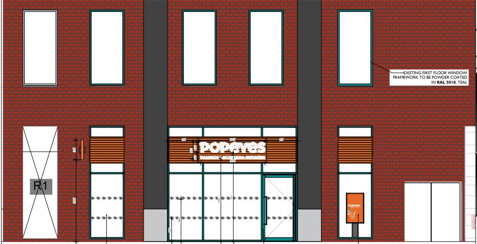 Watford Observer: Drawing showing how the shopfront would look. 