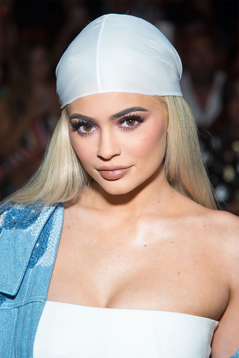 <p>Long, blonde hair at New York Fashion Week in 2016. </p>