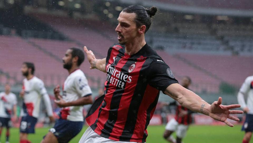 Zlatan Ibrahimovic erzielte gegen Crotone seinen 500. Profitreffer. (Bild: Getty Images)