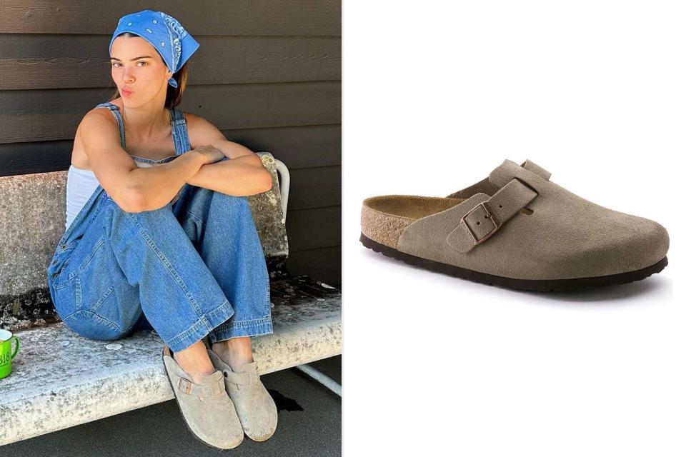 <p>Kendall Jenner/Instagram; Birkenstocks</p>