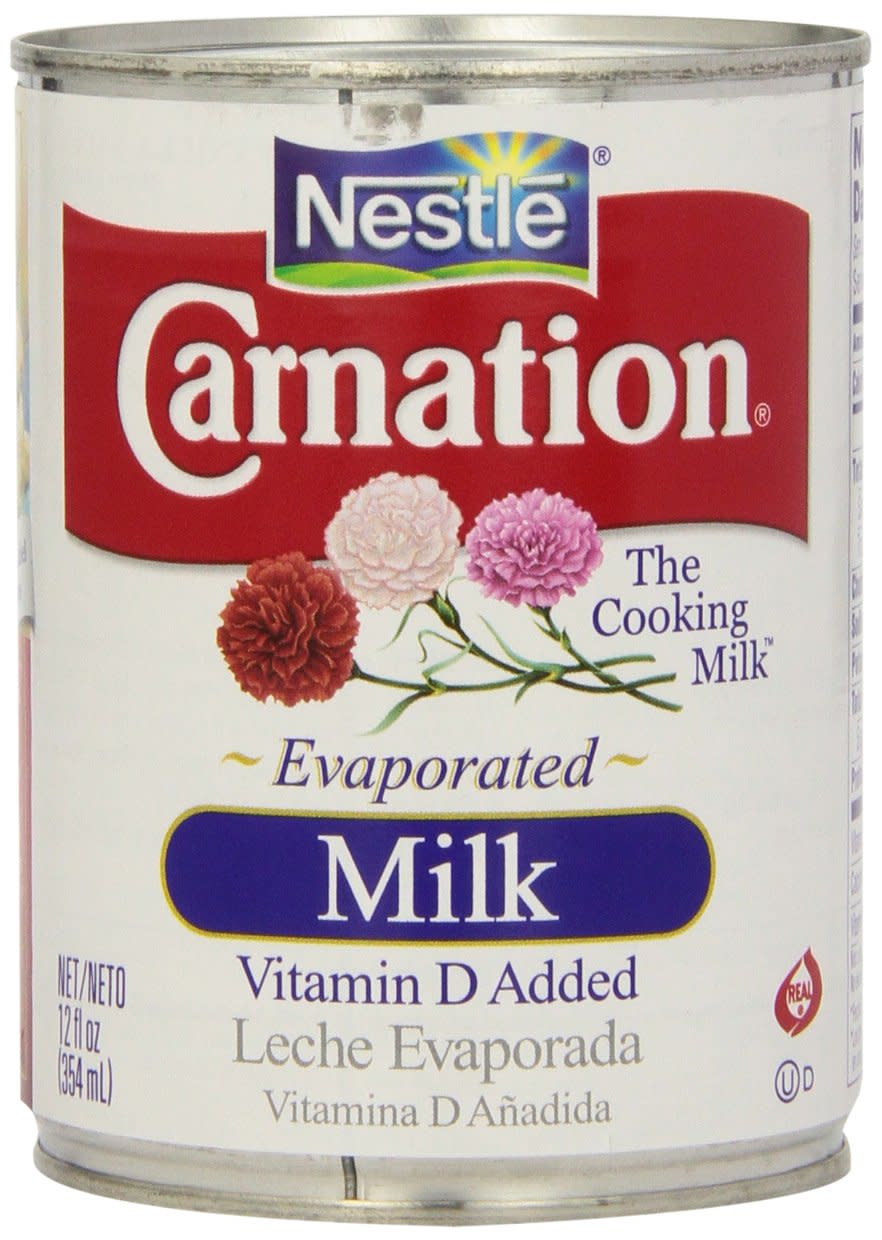 shelf stable milk - Nestle Carnation Evaporated Milk