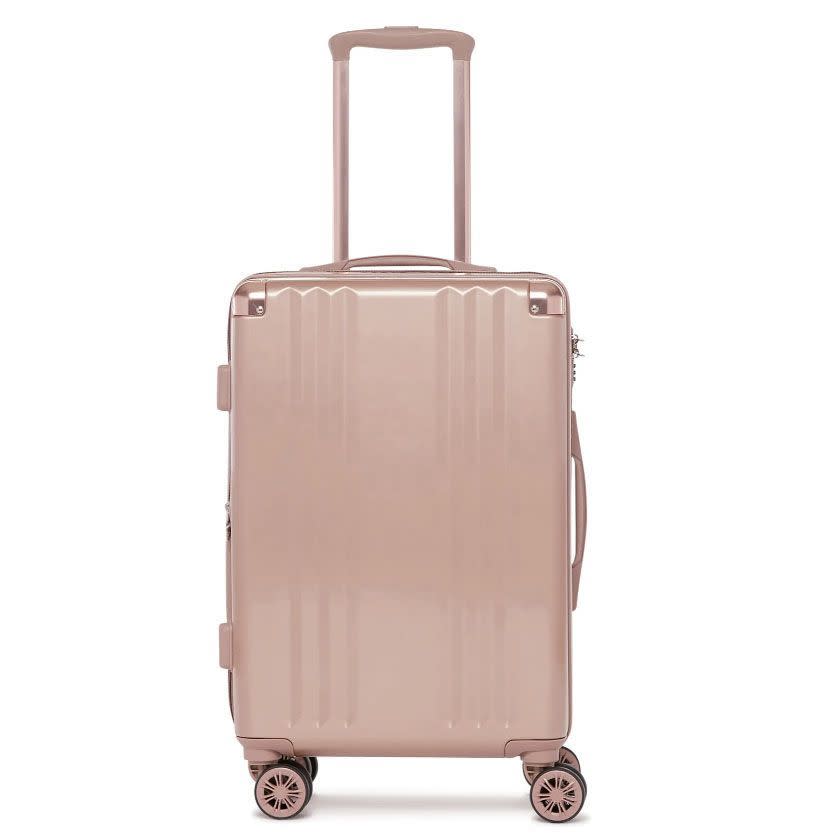 6) Ambeur Rolling Spinner Carry-On