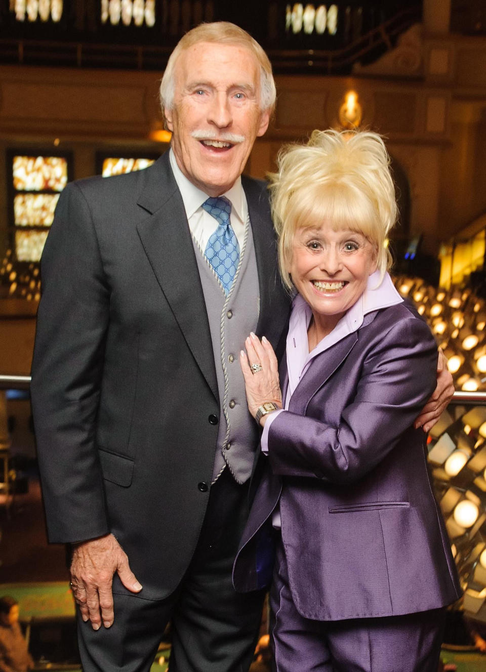 Sir Bruce Forsyth and Barbara Windsor