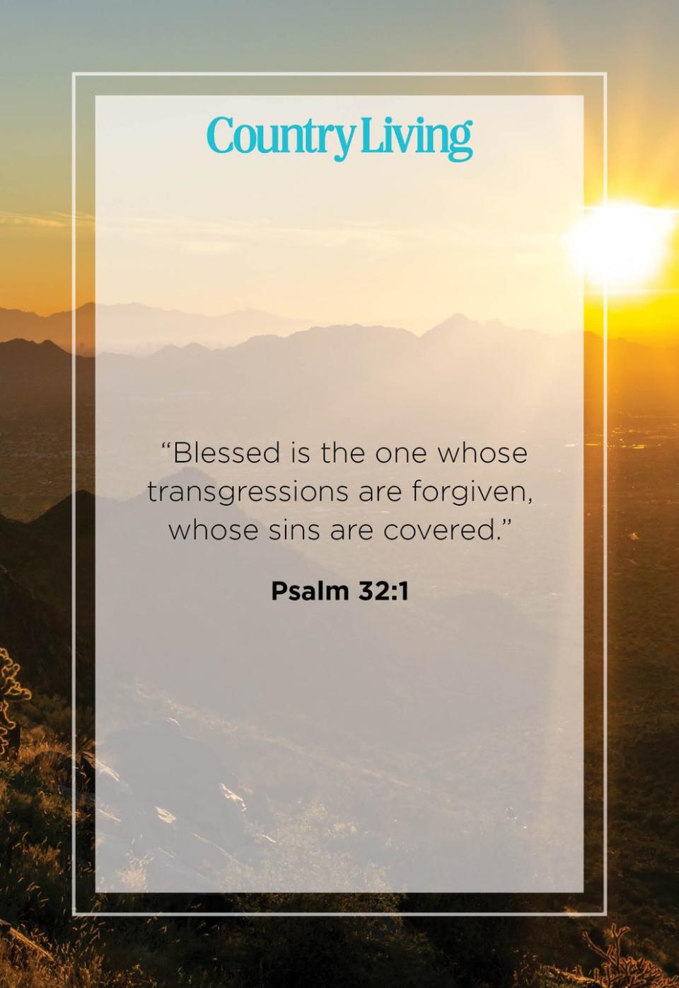 8) Psalm 32:1