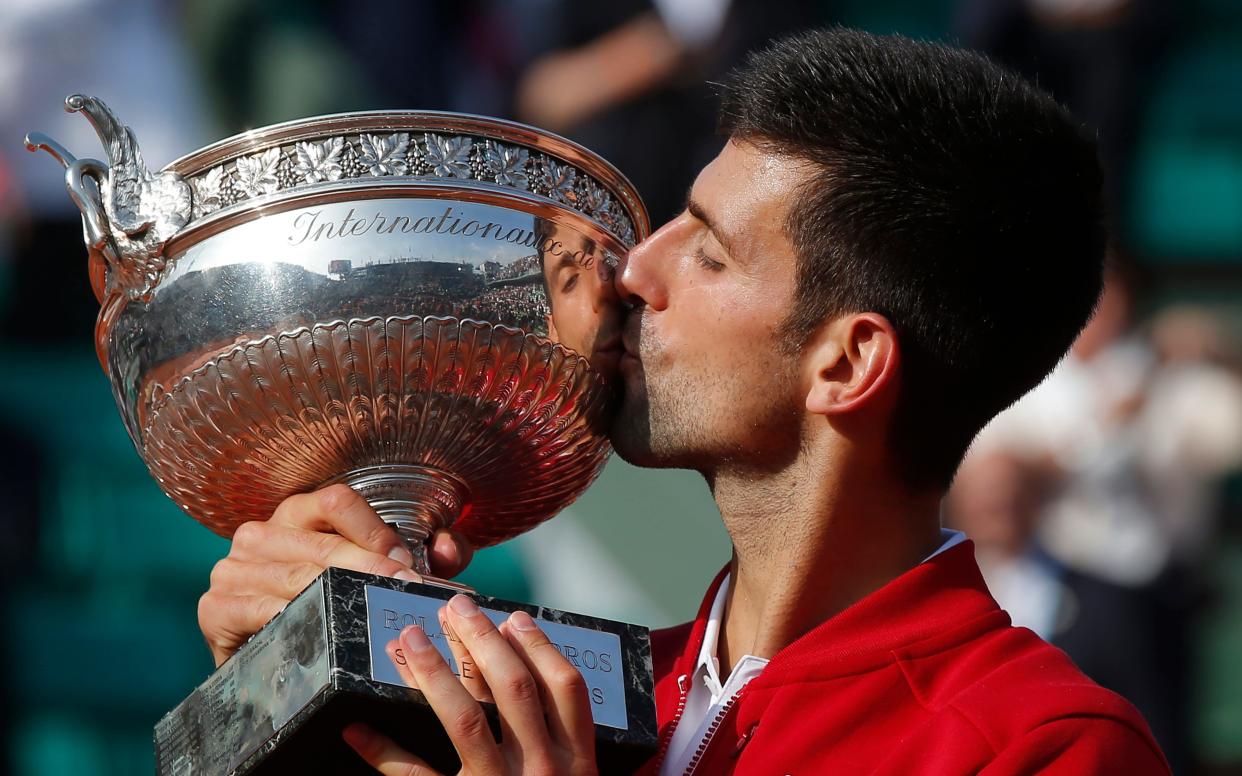 Novak Djokovic is the defending champion at Roland Garros  - Copyright 2017 The Associated Press. All rights reserved.