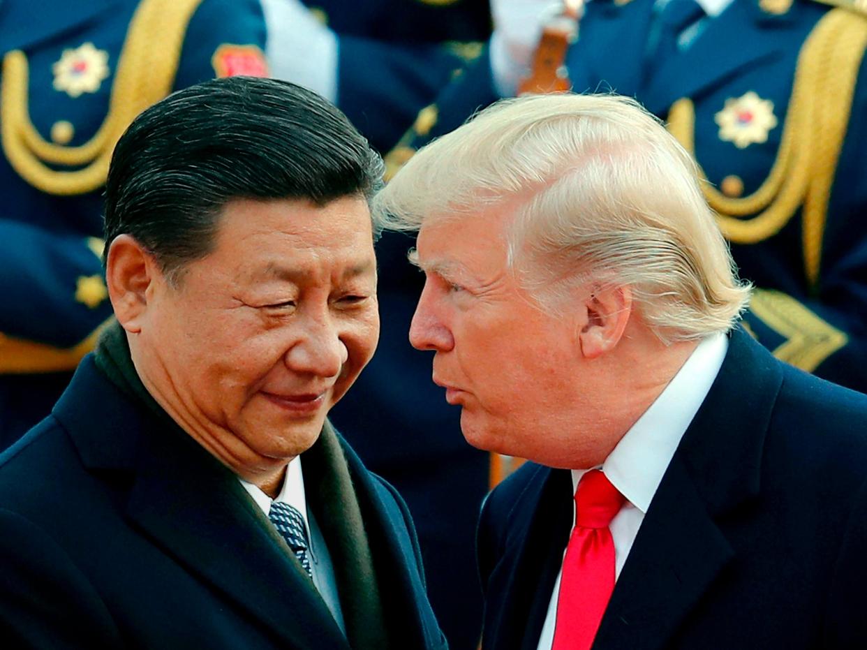 Donald Trump Xi Jinping