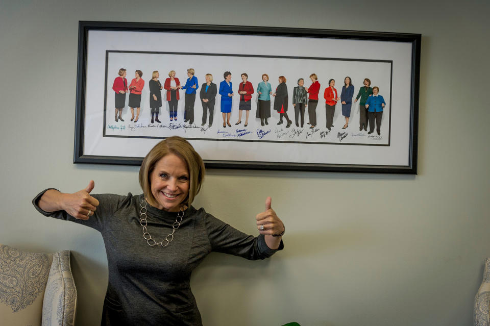 Behind the scenes of Katie Couric’s interview with Sen. Susan Collins