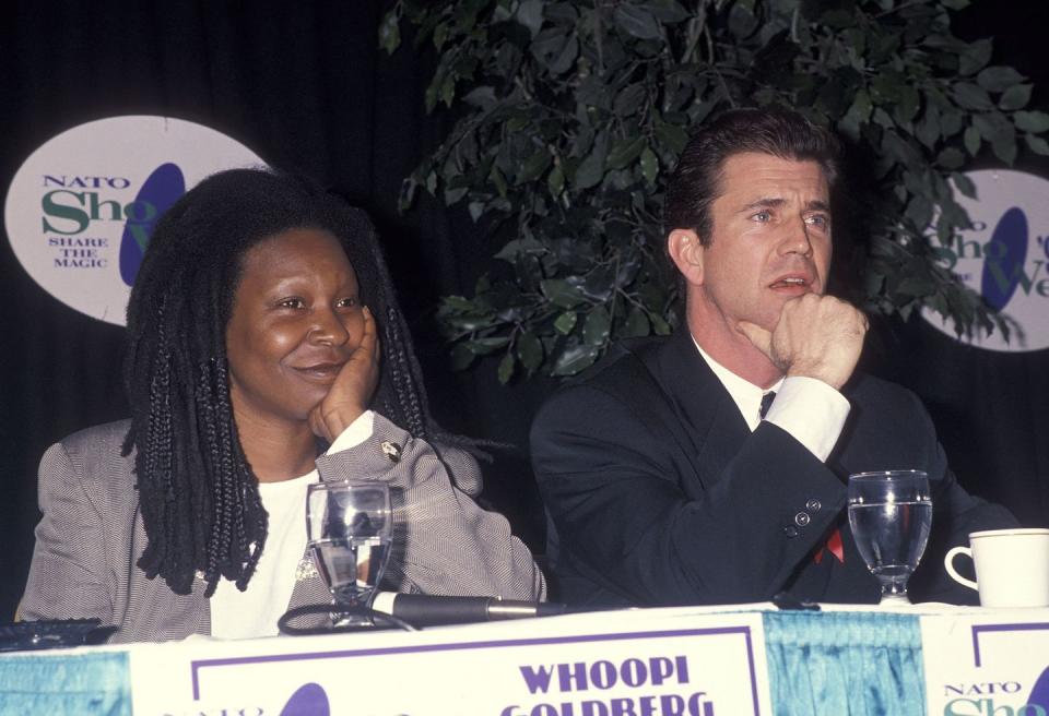 When Whoopi Goldberg said Mel Gibson is not a racist.