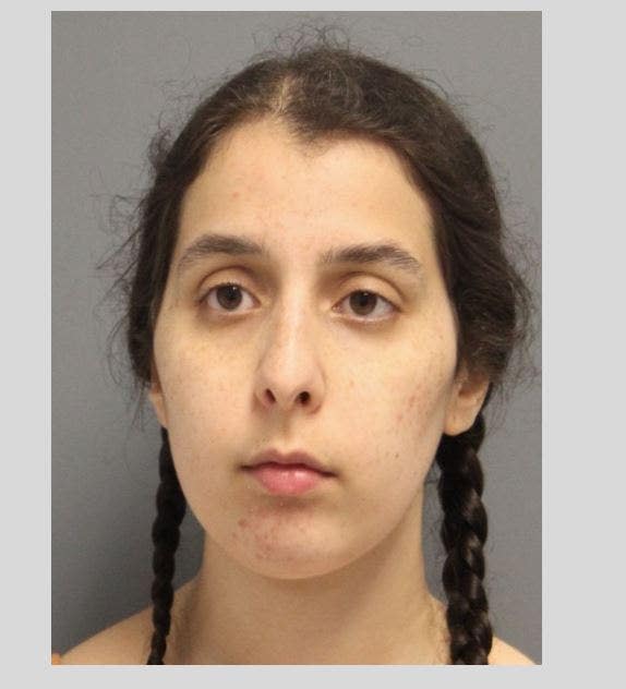 Jenna Kandeel, 23, a student at the University of Delaware, allegedly screamed "f--- Jews" while destroying a symbolic memorial on campus.