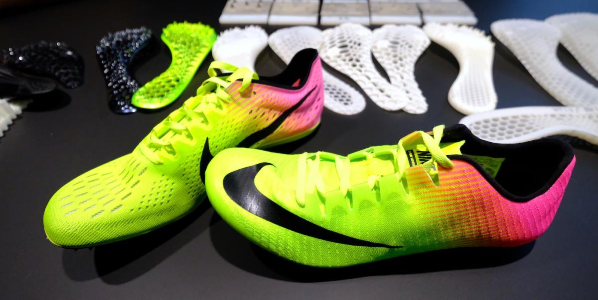 Nike used 3D printing and Olympic sprinters to design its new track shoe