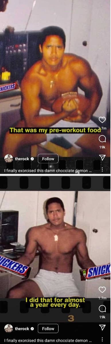 Gym Memes - Dwayne The Rock Johnson 😂😏
