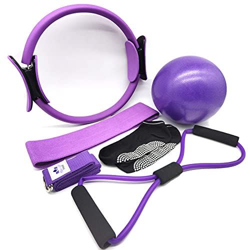 6-Piece Pilates Ring Set