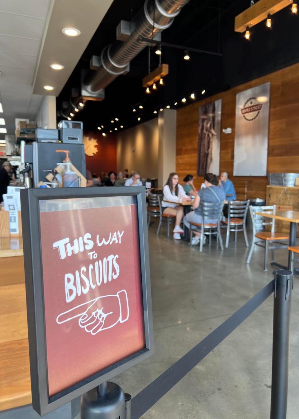 Maple Street Biscuit Company, a chain with restaurants across the country, recently opened a new one in Jackson Township.