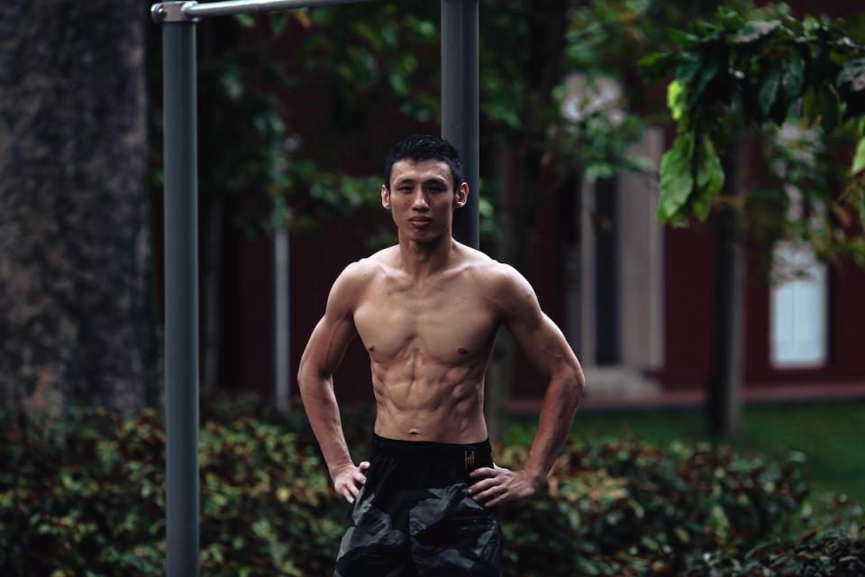 This week in Singapore #Fitspo: Jay Ding.  (Photo: Cheryl Tay)