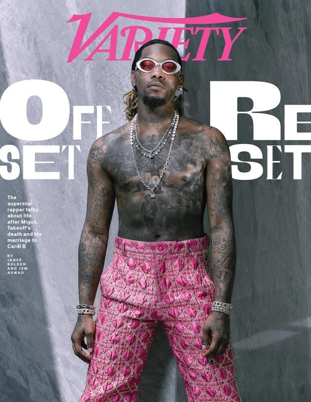 Offset talks being a 'softy' for his daughters, working with Cardi