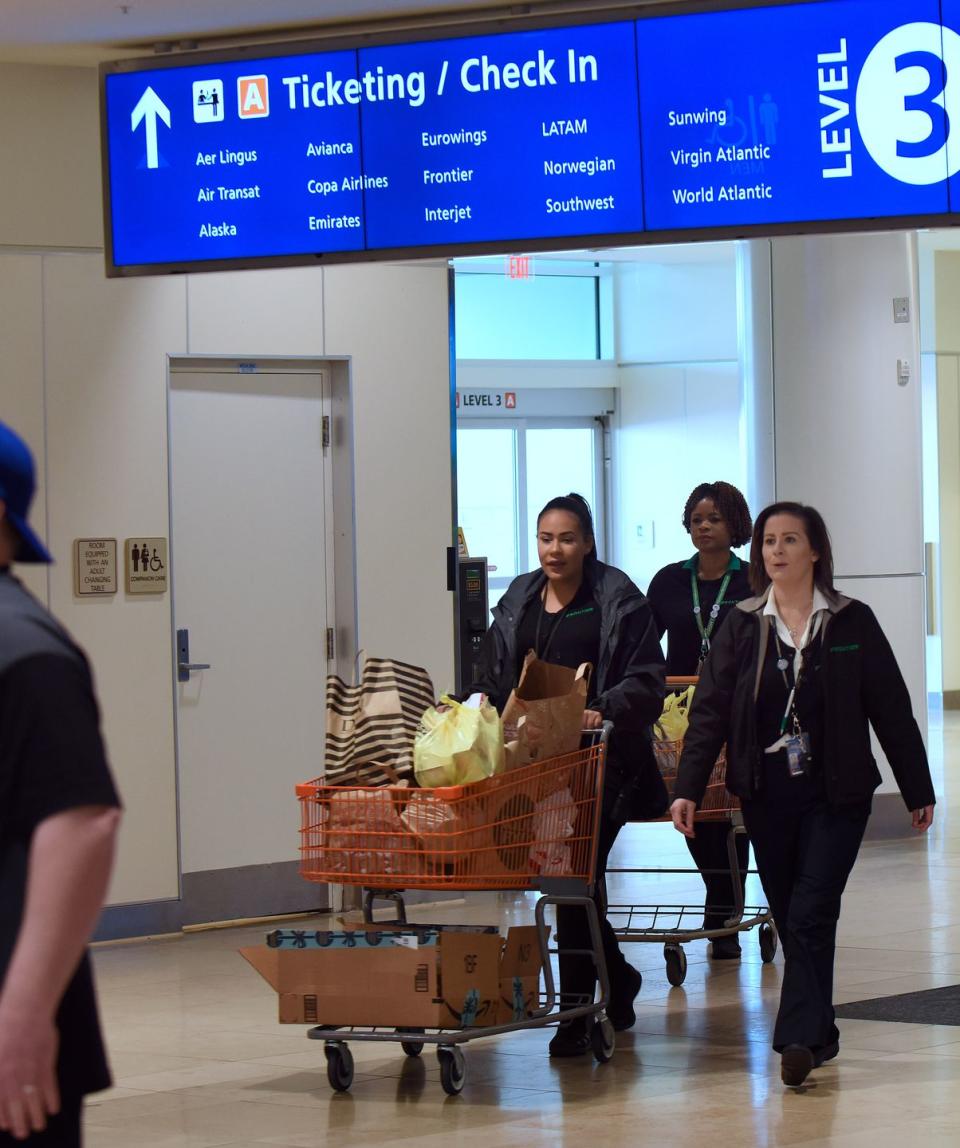 Airport Food Drive