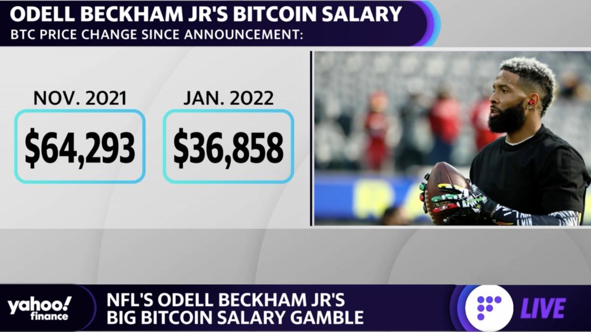 Rams player Odell Beckham Jr. will accept NFL salary in Bitcoin