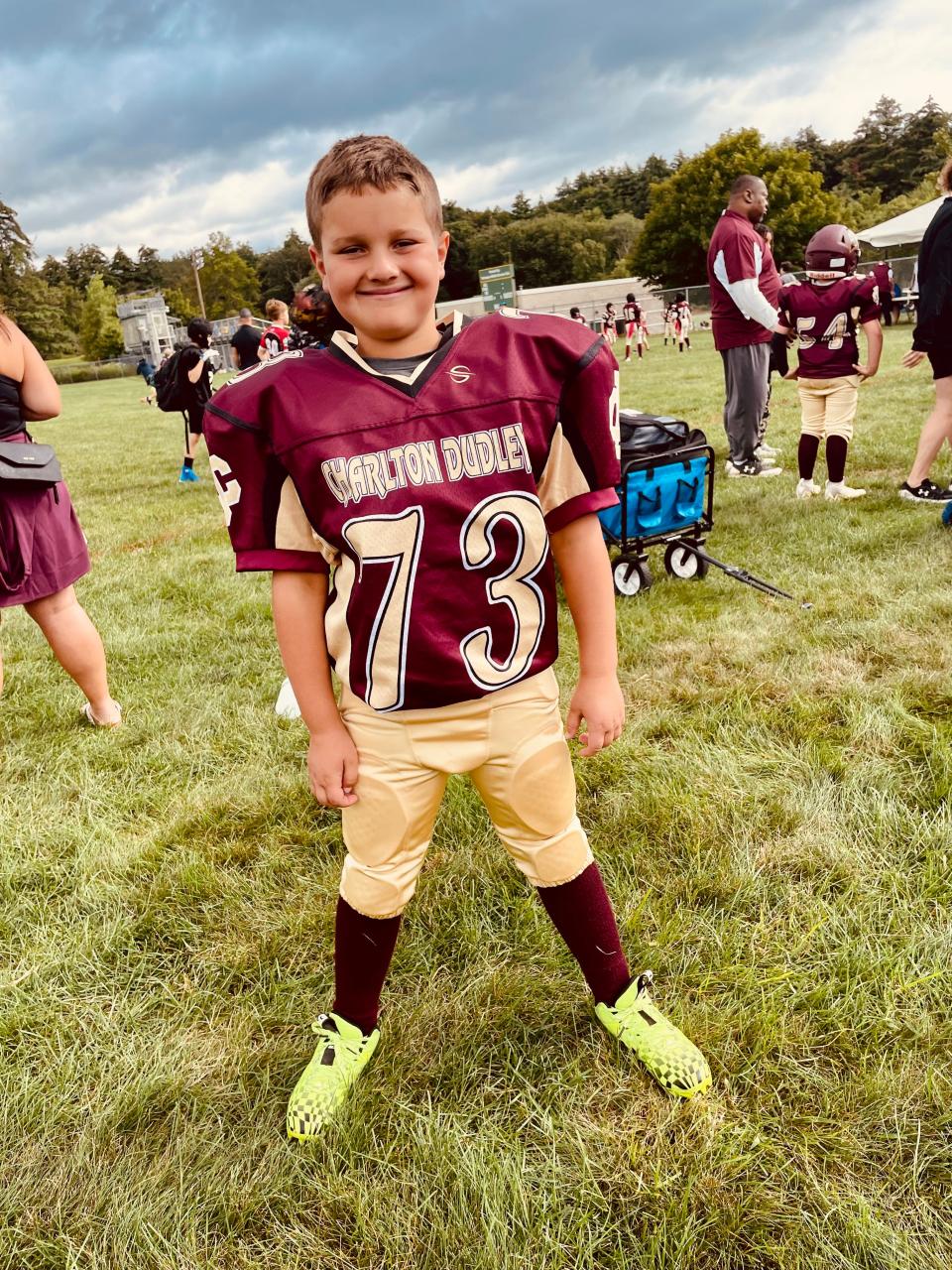 Eight-year-old AJ Congdon of Oxford recently was diagnosed with an inoperable brain tumor. On Dec. 30, the Rusty Blades will hold a benefit hockey game in honor of Congdon at Buffone Arena in Worcester.