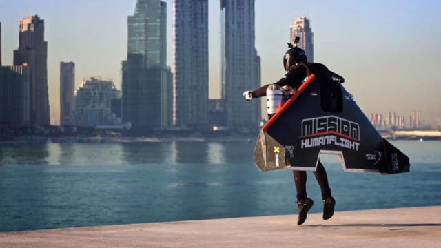 Watch Two Men With Jetpacks Fly Over Tallest Building In Dubai 