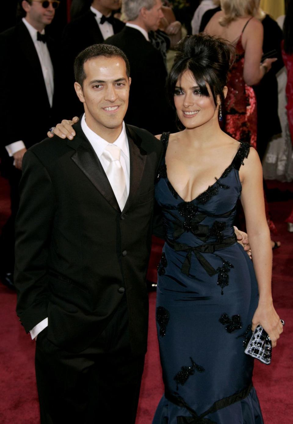 Salma Hayek and Sami Hayek