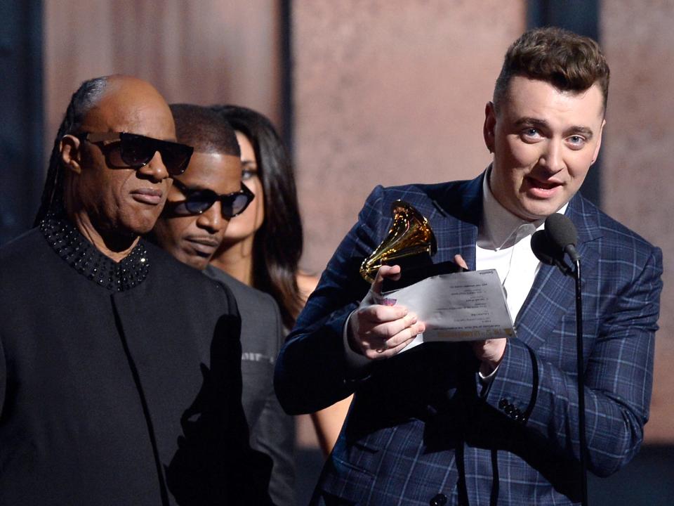 sam smith grammys 2015