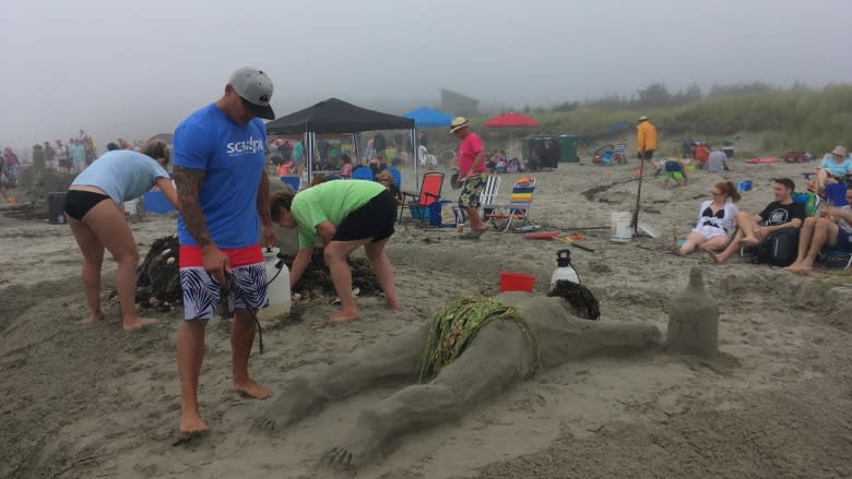 This man has been building competitive sandcastles for nearly 30 years