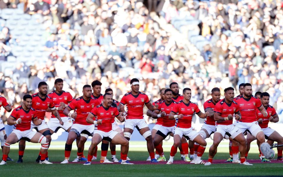 England players to earn £70,000 for autumn clean sweep - but Tonga squad paid just £500 per game - ACTION IMAGES VIA REUTERS