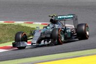 Formula One - F1 - Spanish Grand Prix 2015 - Circuit de Catalunya, Barcelona, Spain - 10/5/15 Mercedes' Nico Rosberg in action Reuters / Gustau Nacarino