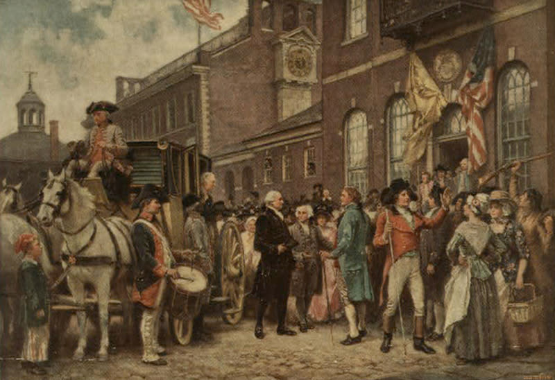 1793: George Washington