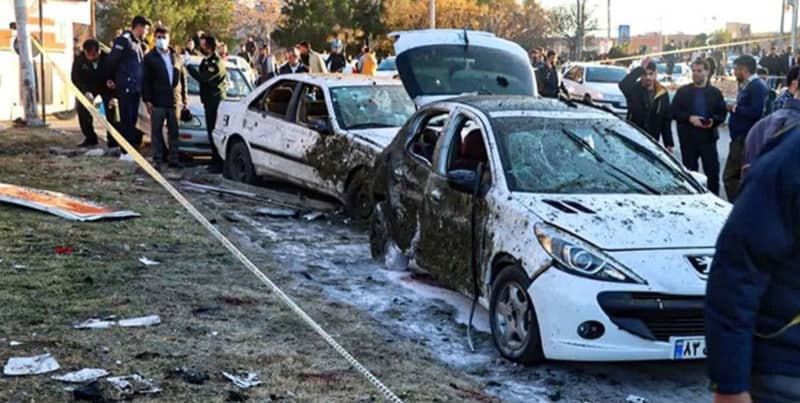 A view of the scene after explosions at a commemoration ceremony next to the tomb of Iran's Revolutionary Guards chief of foreign operations Iranian General Qasem Soleimani in the Saheb al-Zaman mosque. With around 100 people dead, Iran's government called the blasts a terrorist attack. The causes of the deadliest attack in the 45-year history of the Islamic Republic remain unclear. Fars/ZUMA Press Wire/dpa