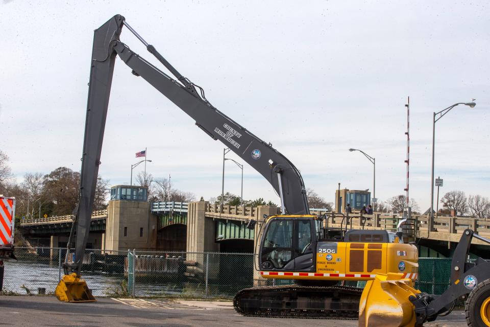 Rumson-Sea Bright bridge, which is slated to be replaced, in Sea Bright, NJ Thursday, November 4, 2021.