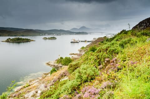 View of Loch Alsh and Skye - Credit: AP