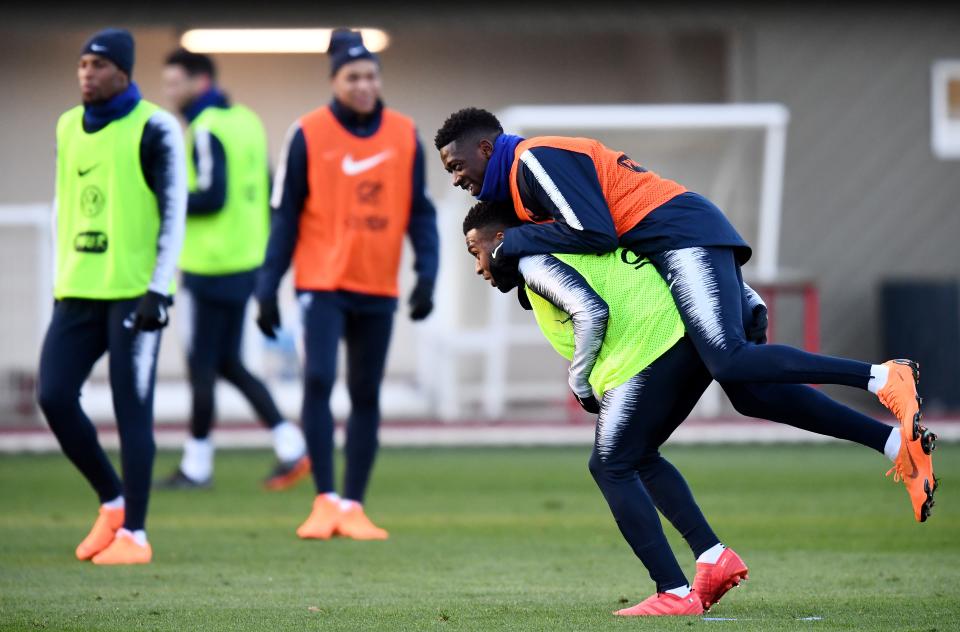 Le rassemblement des Bleus à Clairefontaine