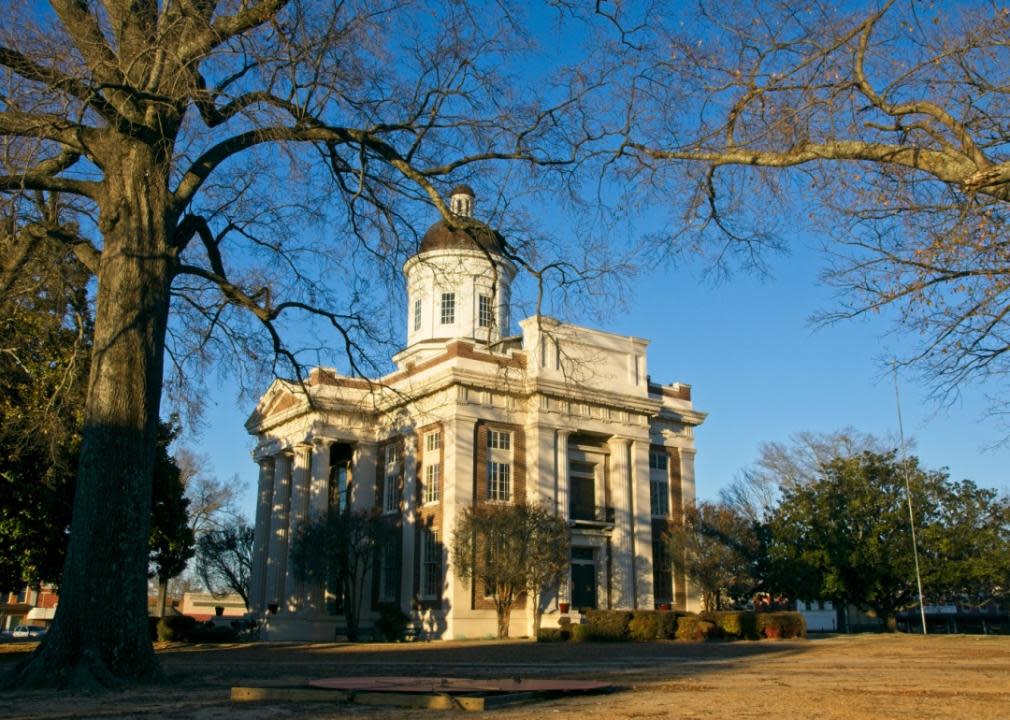 Madison County Courthouse in Canton.