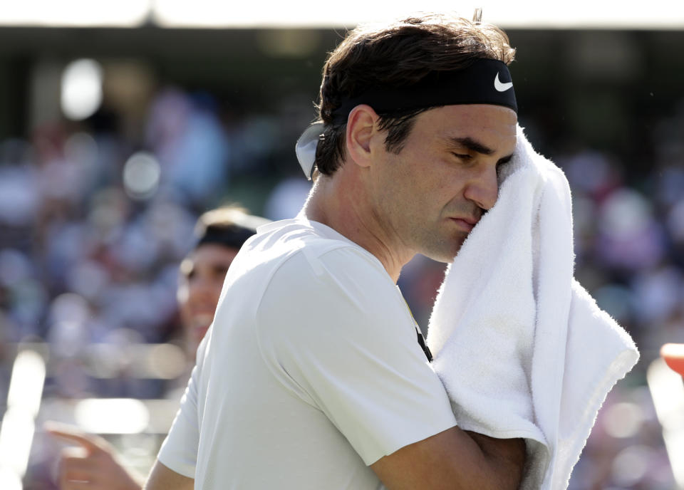 Roger Federer will skip clay season and the French Open for the second straight year. (AP)