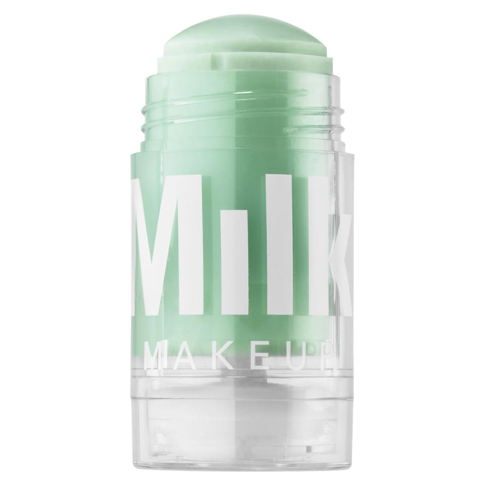 <p>Instead of siphoning your cleanser into a TSA-friendly bottle, pack Milk's stick cleanser. Not only is it easy to use virtually anywhere, the formula is infused with a blend of anti oxidants that soothes and detoxifes skin in addition to cleansing it of makeup and oil. </p>