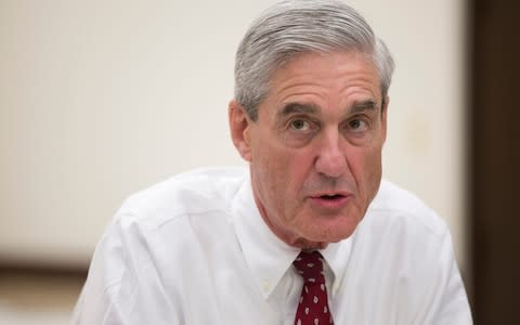 Robert Mueller was appointed special counsel after FBI director James Comey was fired - Credit: AP