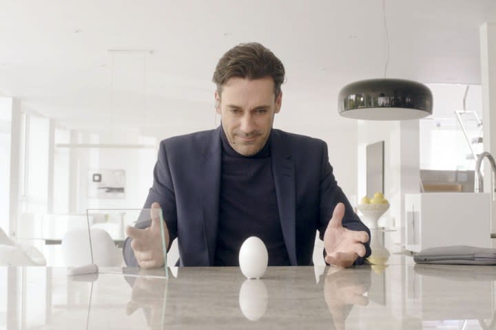 Jon Hamm in Black Mirror's special episode, "White Christmas."