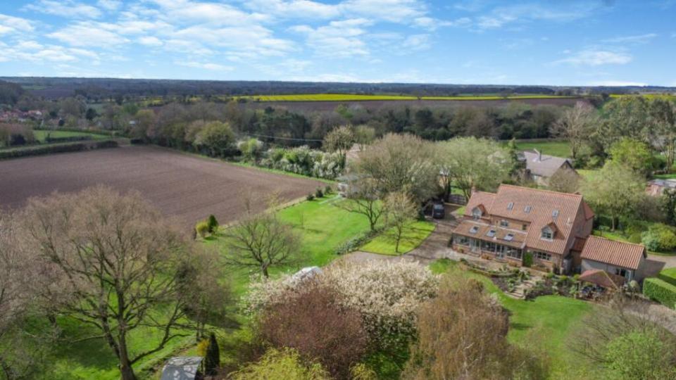 Eastern Daily Press: A field spanning more than three acres to the south of the house is currently let as farmland