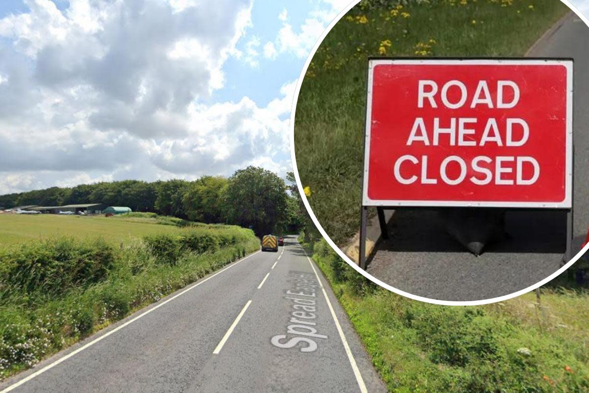 Road blocked after crash involving lorry <i>(Image: Google Maps)</i>