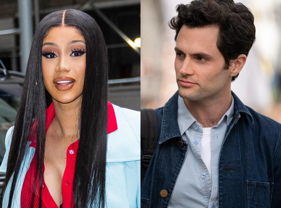 Cardi B, Penn Badgley, You