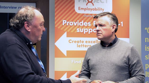 Shadow work and pensions secretary Jonathan Ashworth at the Big Help community group in Liverpool. (Photo: Labour Party)